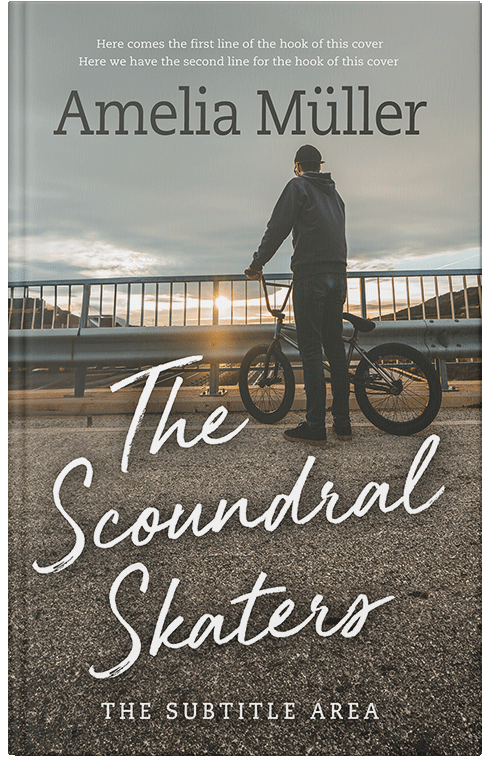 Front view of Premade Teen & Young Adult Book Cover - Pablo