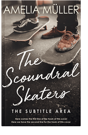 Pre Made Book Cover Cocoa Brown