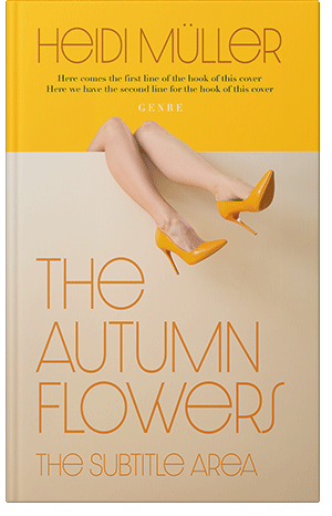 Premade Book Cover Double Spanish White