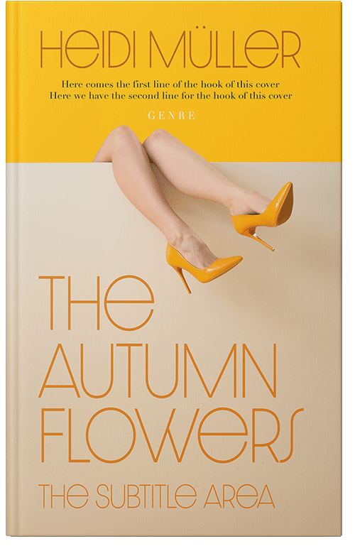 Front view of Premade Business Book Cover - Double Spanish White