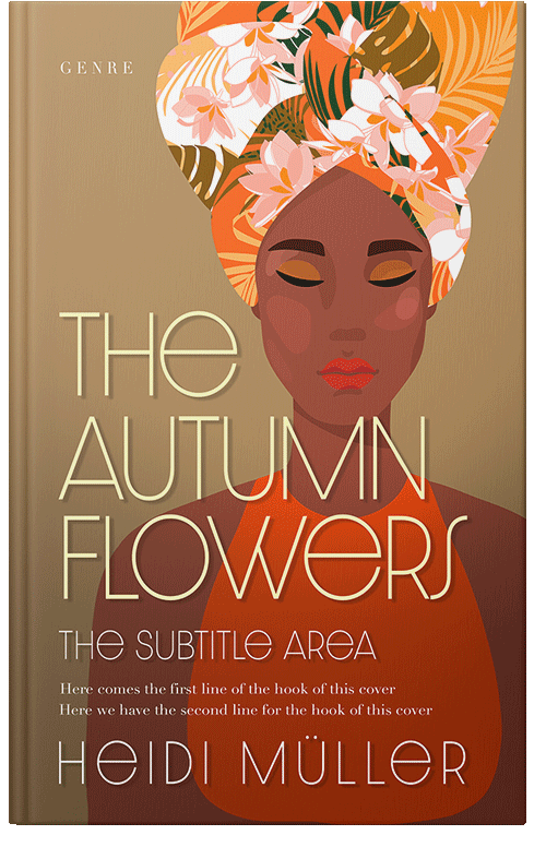 Front view of Premade Teen & Young Adult Book Cover - Cognac