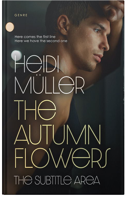 Front view of Premade Erotica Book Cover - Cod Gray