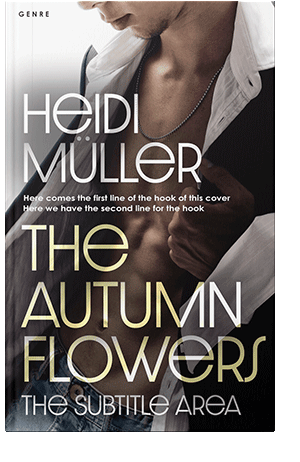 Pre Made Book Cover Cocoa Brown