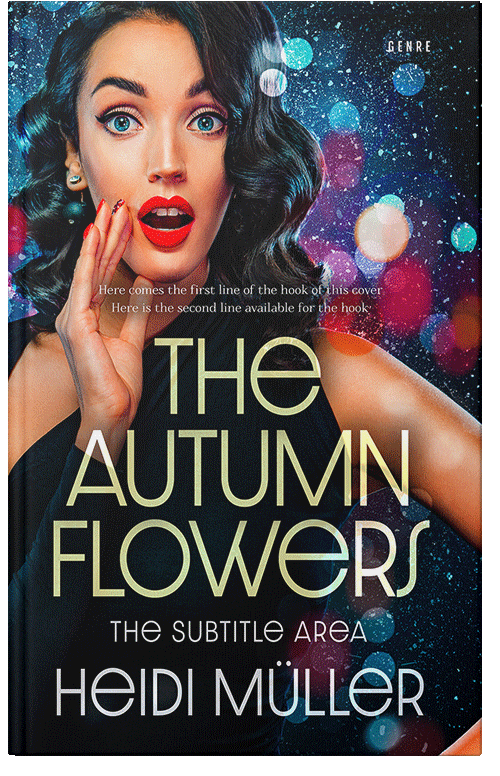 Front view of Premade Chick Lit Book Cover - Vulcan