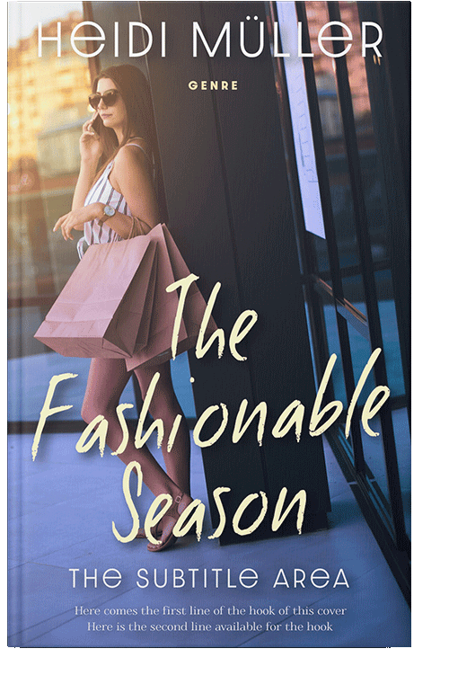 Front view of Charade #28403 - Premade Literary Fiction Book Cover