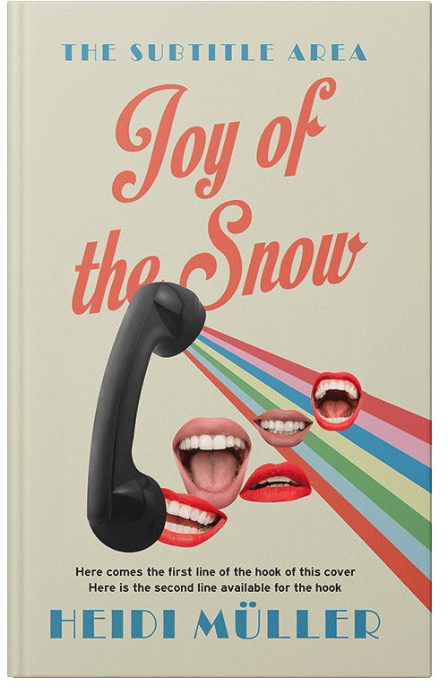 Front view of Premade Chick Lit Book Cover - Tana