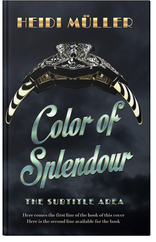 Front view of Premade Royal Romance Book Cover - Bunker