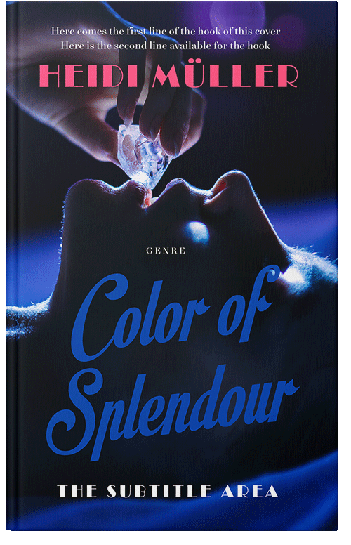 Front view of Premade Erotica Book Cover - Ebony