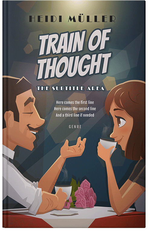 Front view of Premade Romance Book Cover - Cape Cod