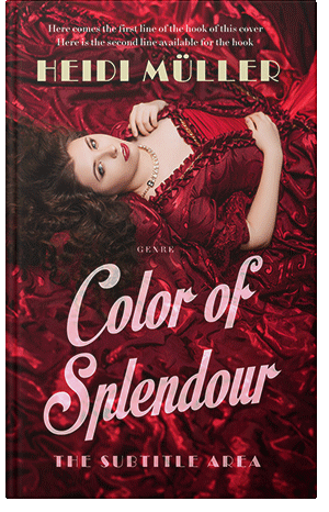 Premade Book Cover Bulgarian Rose