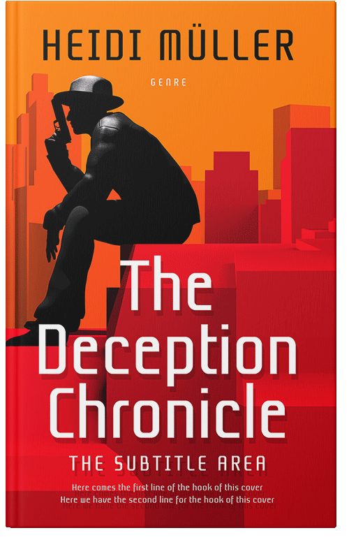 Front view of Premade Mystery & Thriller & Suspense Book Cover - Thunderbird