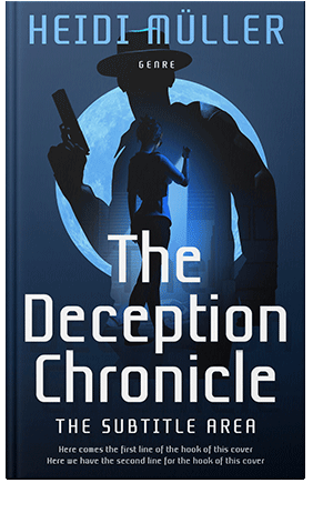 Pre Made Book Cover Blue Zodiac