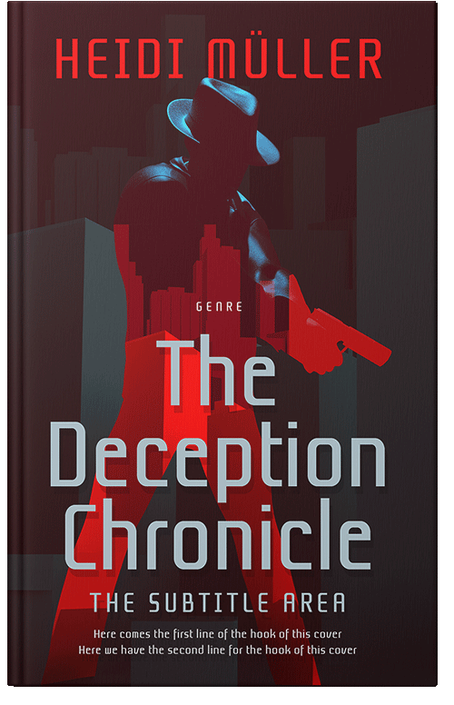 Front view of Premade Mystery & Thriller & Suspense Book Cover - Tamarind