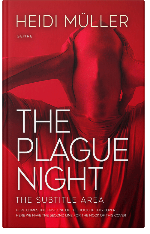 Front view of Premade Horror Book Cover - Pohutukawa