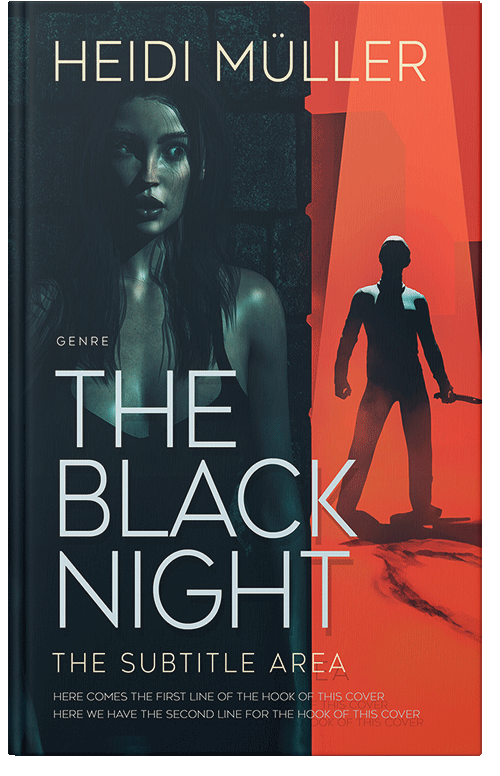 Front view of Premade Mystery & Thriller & Suspense Book Cover - Aztec