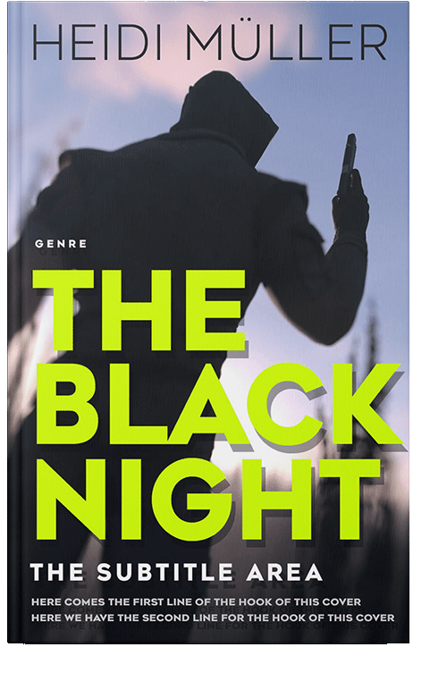 Front view of Confetti #28456 - Premade Mystery & Thriller & Suspense Book Cover