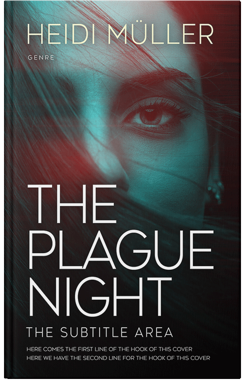 Front view of Premade Romance Book Cover - Thunder