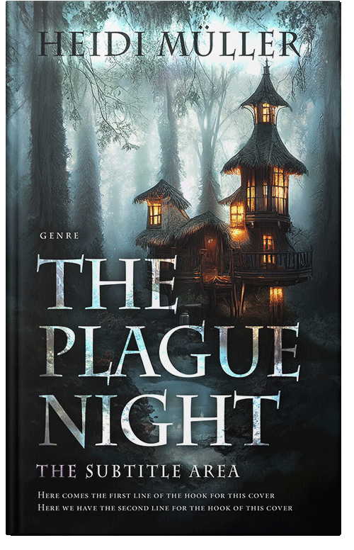 Front view of Premade Fantasy Book Cover - Conch