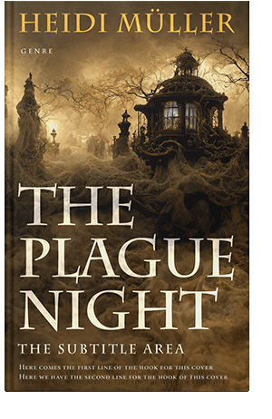 Pre Made Book Cover Brown Derby