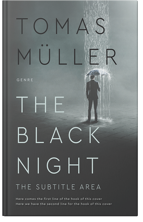 Front view of Premade Surreal Book Cover - Abbey