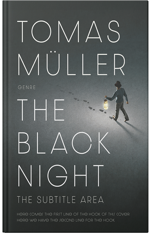 Front view of Premade Surreal Book Cover - Cape Cod