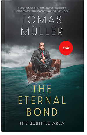 Premade Book Cover Timber Green