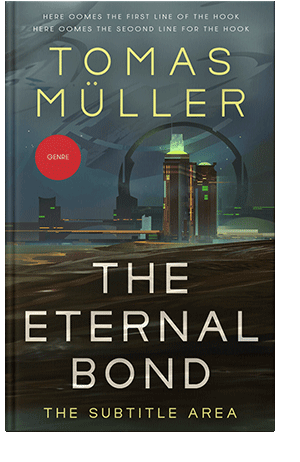 Pre Made Book Cover Lunar Green