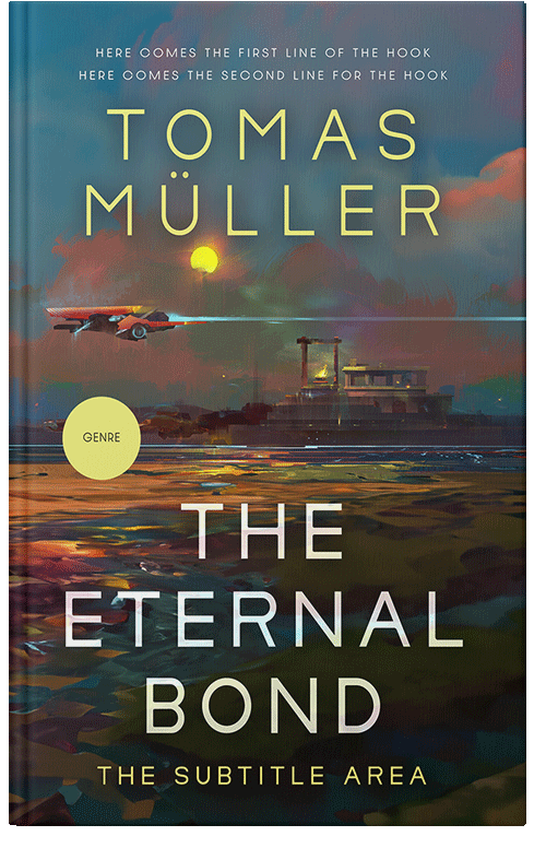 Front view of Premade Science Fiction Book Cover - Cape Cod