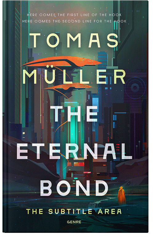 Front view of Premade Science Fiction Book Cover - Mirage