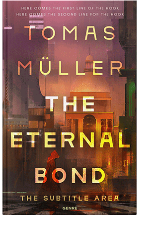 Pre Made Book Cover Spice