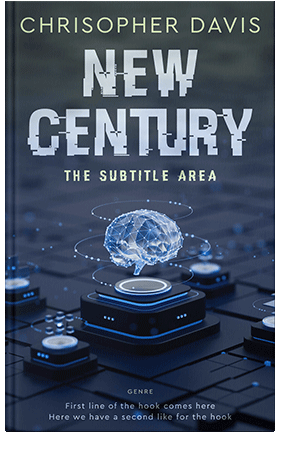 Pre Made Book Cover Cloud Burst