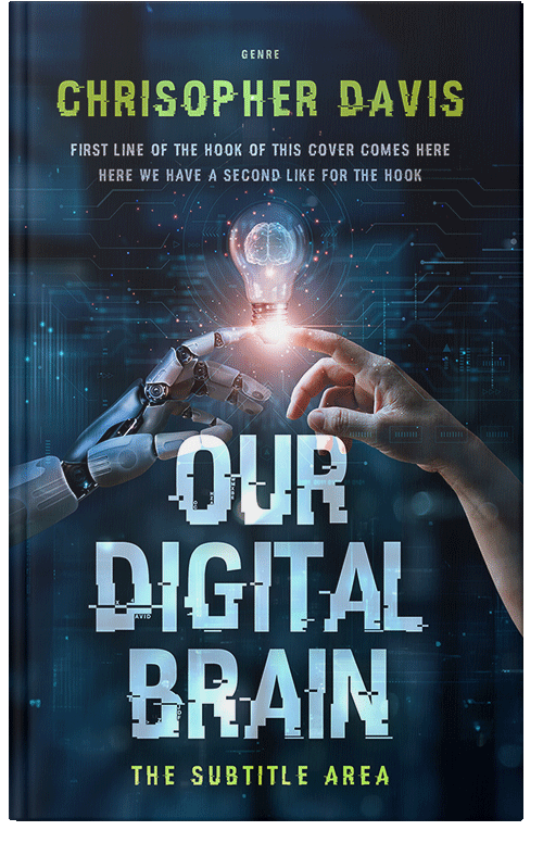 Front view of Premade Science Fiction Book Cover - Opal