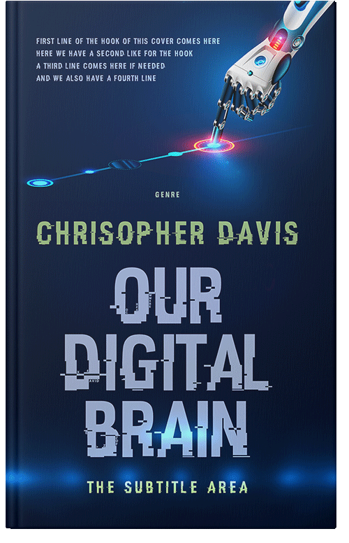 Front view of Premade Science Fiction Book Cover - Deep Cove