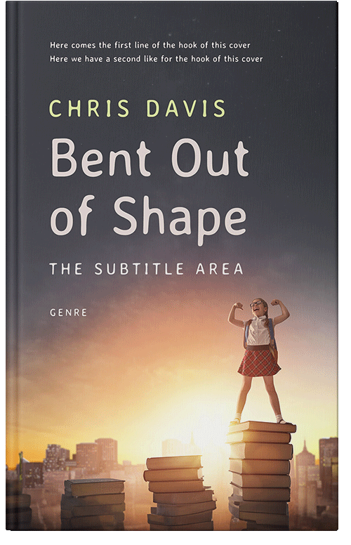 Front view of Premade Education Book Cover - Tundora