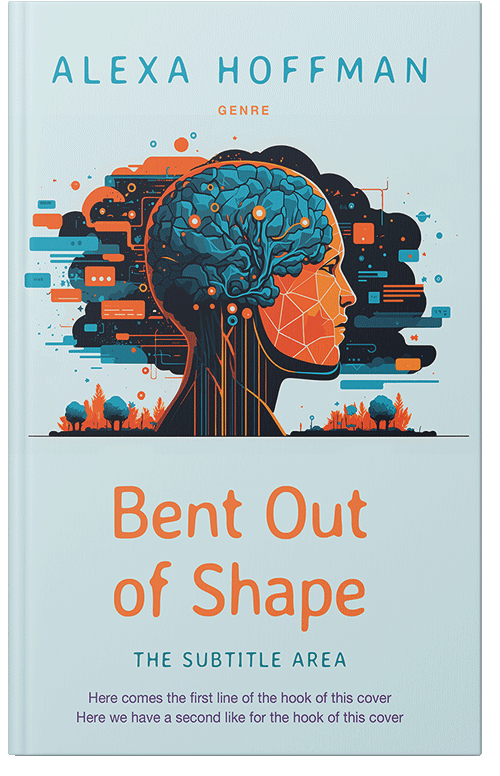 Front view of Premade Health & Mind & Body Book Cover - Elephant