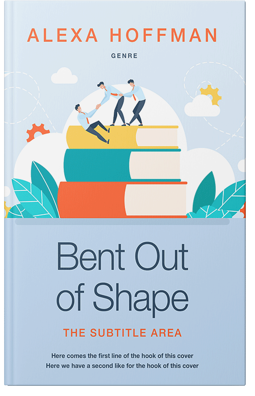 Front view of Premade Education Book Cover - Link Water