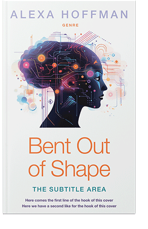 Pre Made Book Cover Ebony Clay