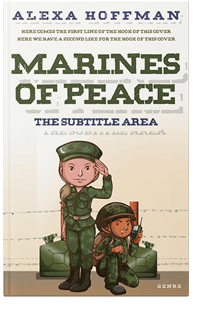 Pre Made Book Cover Kelp