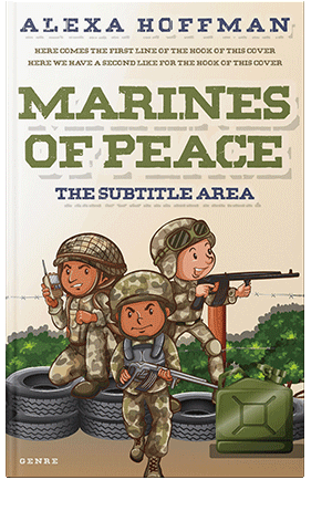 Pre Made Book Cover Kelp