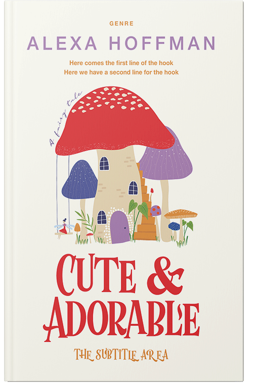 Front view of Premade Fantasy Book Cover - Spring Wood