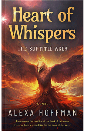 Pre Made Book Cover Crater Brown