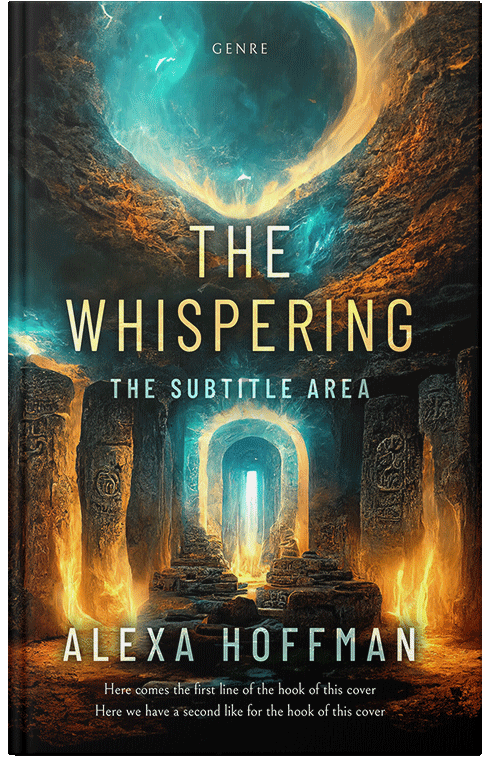 Front view of Tacha #28562 - Premade Fantasy Book Cover