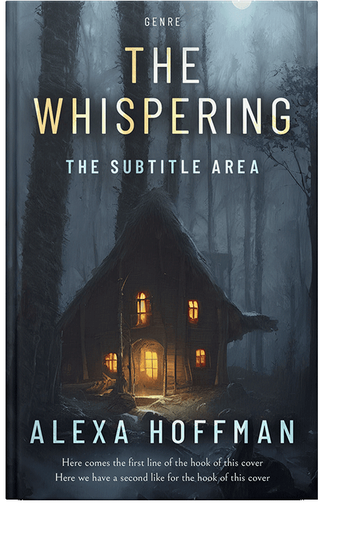 Front view of Outer Space #28563 - Premade Fantasy Book Cover