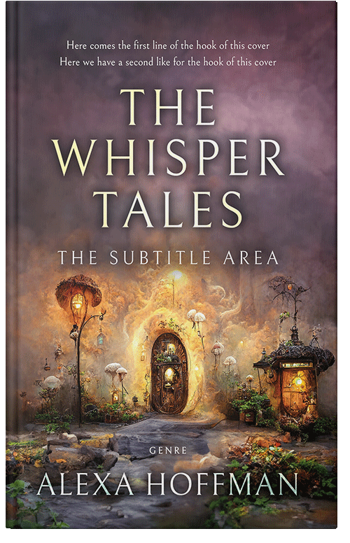 Front view of Premade Fantasy Book Cover - Ferra