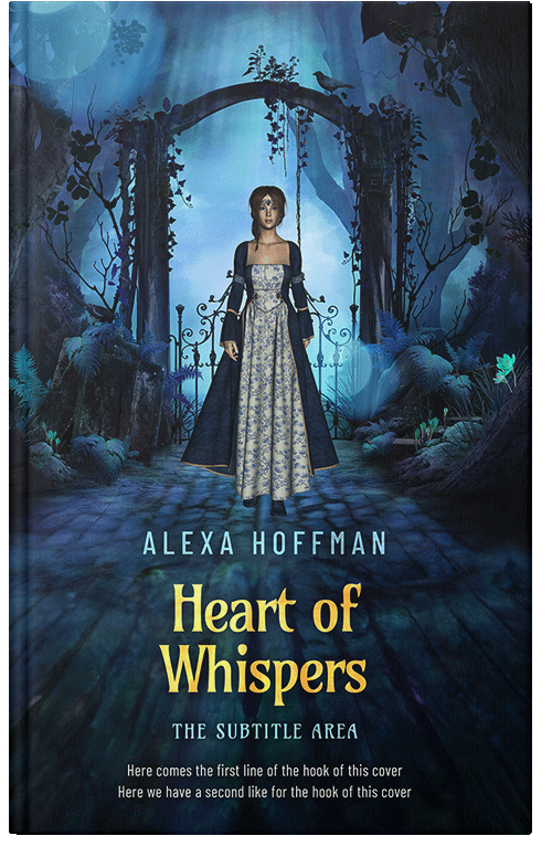 Front view of Premade Fantasy Book Cover - Firefly