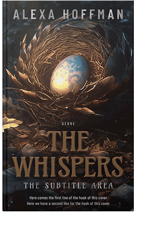 Pre Made Book Cover Cocoa Brown