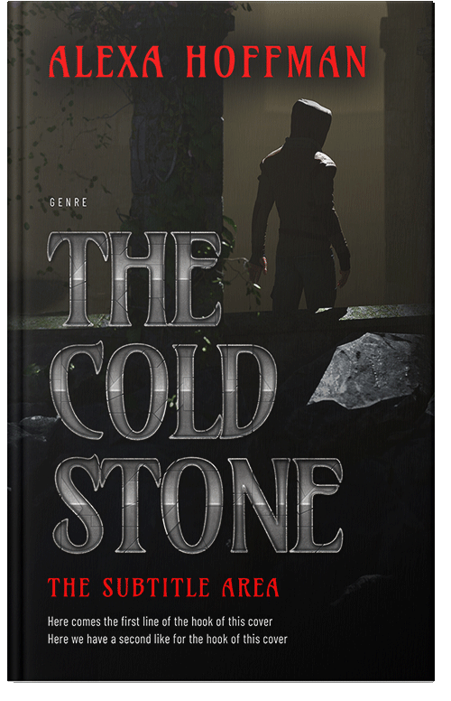 Front view of Premade Fantasy Book Cover - Rangoon Green