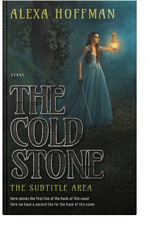 Pre Made Book Cover Outer Space