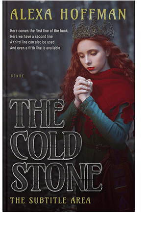 Pre Made Book Cover Cocoa Brown