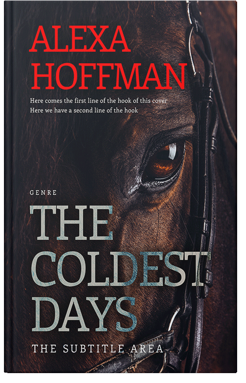 Front view of Premade Western Book Cover - Bastille